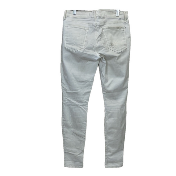MOTHER The Charmer Sexy Just Walked into Town in Warm Ivory Size 31 - Picture 3 of 9